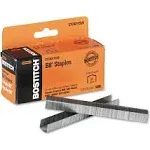 B8 Powercrown Premium Staples, 0.38" Leg, 0.5" Crown, Steel, 5,000/box