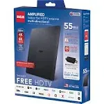 RCA Ant1560Z HDTV Flat Digital Amplified Indoor TV Antenna