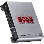 Boss Audio Systems R1100M-S Riot Series Monoblock Class A/B Car Amplifier - 1100 High Output, 2-8 Ohm Stable, Low/High Level Inputs, Low Pass