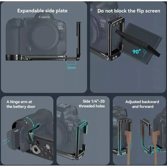 SmallRig Camera Cage for Canon Eos R6 Mark II