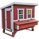 OverEZ Classic Large Chicken Coop for Up to 15 Chickens - Nesting Box - Large Bird, Poultry and Hen House Made from Wood, Made in USAOverEZ Classic Large Chicken Coop for Up to 15 Chickens…