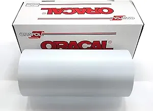 Oracal 651 Vinyl Roll 12" x 50 Yard (150 Feet) (Matte White)