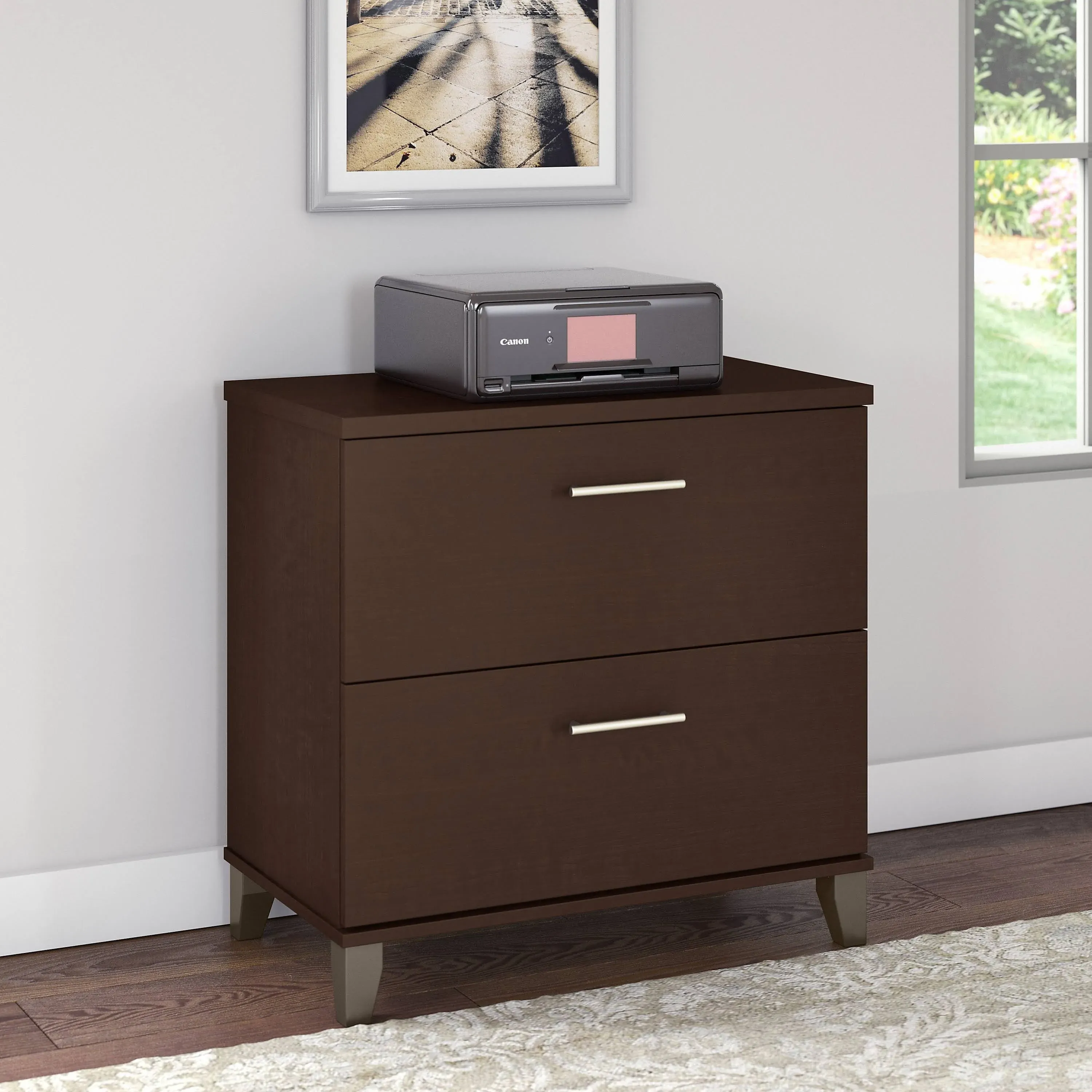 Bush Furniture Somerset 2 Drawer Lateral File Cabinet