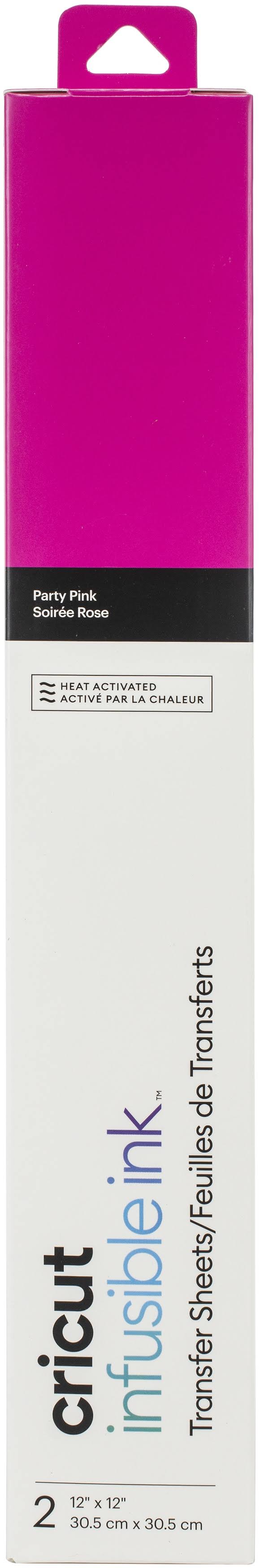 Cricut Infusible Ink Transfer Sheets - Party Pink