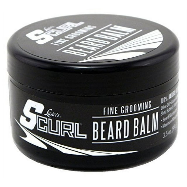 Luster's Scurl Beard Balm, Fine Grooming - 3.5 oz