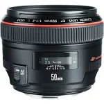 Canon 50mm f/1.2L EF USM Lens