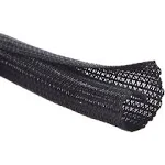 Alex Tech 25ft - 1/4 inch Cord Protector Wire Loom Tubing Cable Sleeve Split Sleeving for USB Cable Power Cord Audio Video Cable Protect Cat from CH
