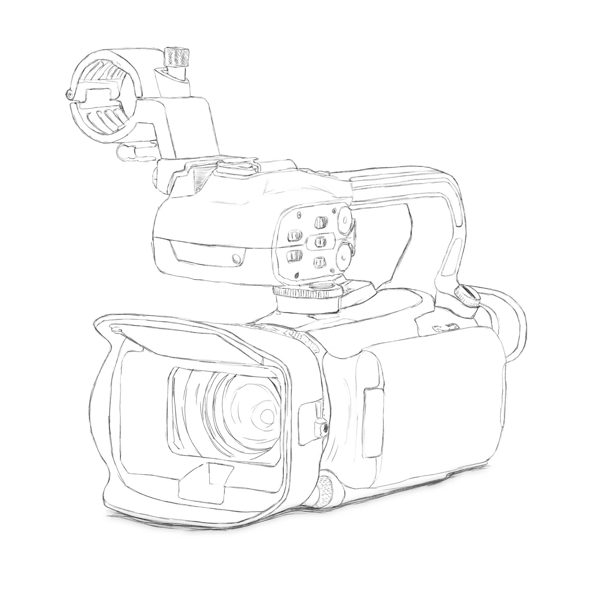 SIRUI Camera Cage for Sony Alpha 7R V/Alpha 7 IV/A7R IV/Alpha 7 S III/Alpha 1 with Built-in Base for Arca, QR Plate for Arca/for Manfrotto Included, AM-A7-CT