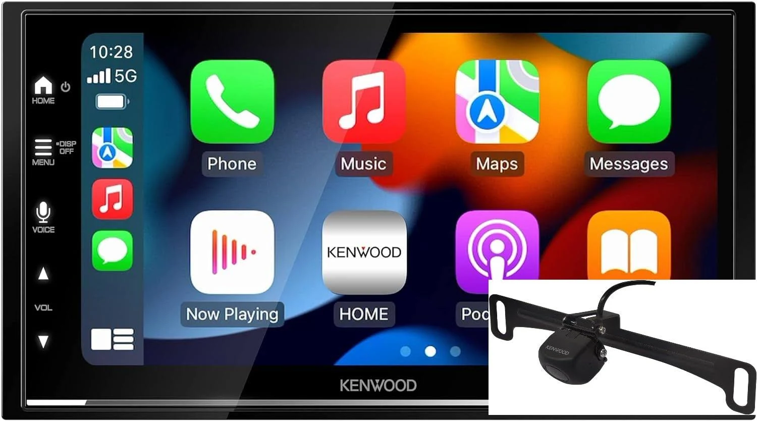 Kenwood DMX7709S 6.8" Digital Multimedia Receiver w/ License Plate Backup Camera