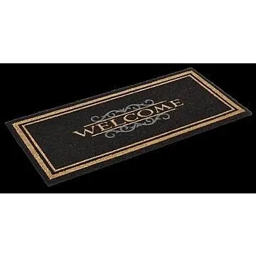 Kempf 22-Inch-by-47-<wbr/>Inch Printed Coco Coir Welcome Doormat