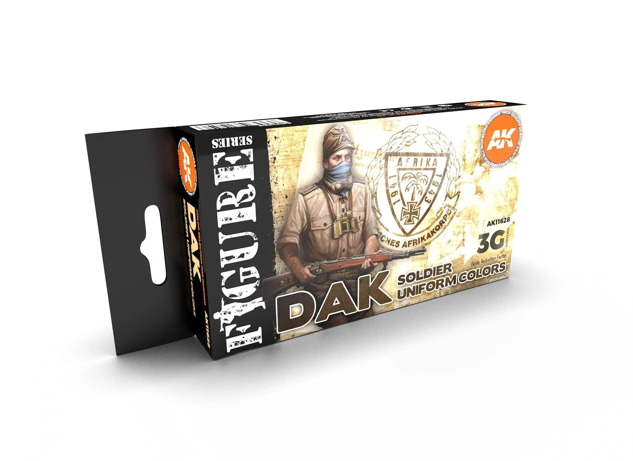 AK Interactive 3rd Generation Acrylics 11628 DAK Soldier Uniform Colors