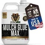 PetraMax Supermax Mulch Glue - Rock Glue, Gravel Glue, Gravel Stabilizer and Mulch Glue Binder, Rock Glue for Landscape Maintenance and Landscape