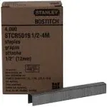 Bostitch STCR50191/2-4M 1/2-Inch by 7/16-Inch Heavy-Duty PowerCrown Staple (4,032 per Box)