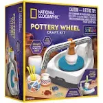 NATIONAL GEOGRAPHIC Pottery Wheel for Kids – Complete Pottery Kit for Beginners