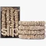 Slip Black Skinny Silk Scrunchies