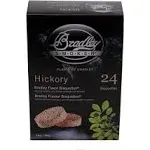 Bradley Smoker BTHC24 Hickory Bisquettes - 24 pack box