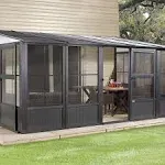 Sojag Charleston 10 ft. x 10 ft. Wall Solarium