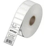 1" x .5" Thermal Labels | 4 Rolls | 9800 Labels | fits Zebra, Godex, Arkscan, iDPRT, Offnova Thermal Label Printers and More | Blank White Adhesive Stickers by Ecotherm