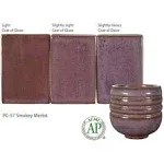 AMACO Potter's Choice Glaze, PC-57 Smokey Merlot, Translucent, Pint