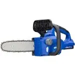 Electric Cordless Chainsaw 20v 12" Blue