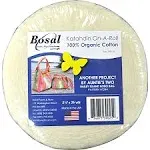 Bosal Katahdin On-A-Roll 100% Organic Cotton Batting, White