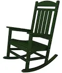 POLYWOOD Presidential Rocker Chair - White