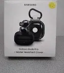 Costco Samsung Galaxy Buds Pro SM-R190 True Wireless Bluetooth Earbuds + Water Resistant Cover - Phantom Black