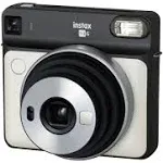 FUJIFILM SQ6 Instax Square Instant Film Camera, Pearl White