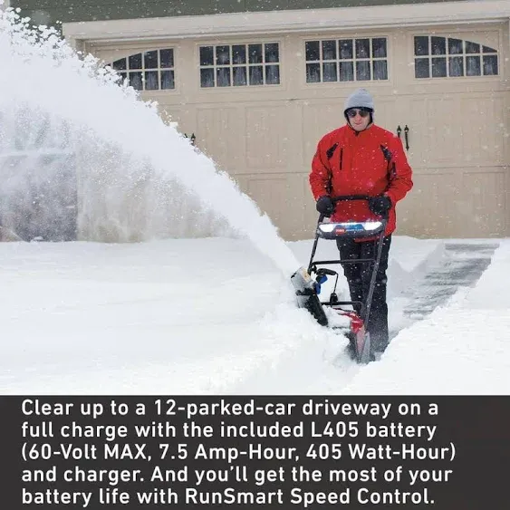 Toro Power Clear 21" 60V Battery Snow Blower 39901