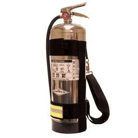 LINE2design Firefighter Watercan Harness with Adjustable Strap - Black