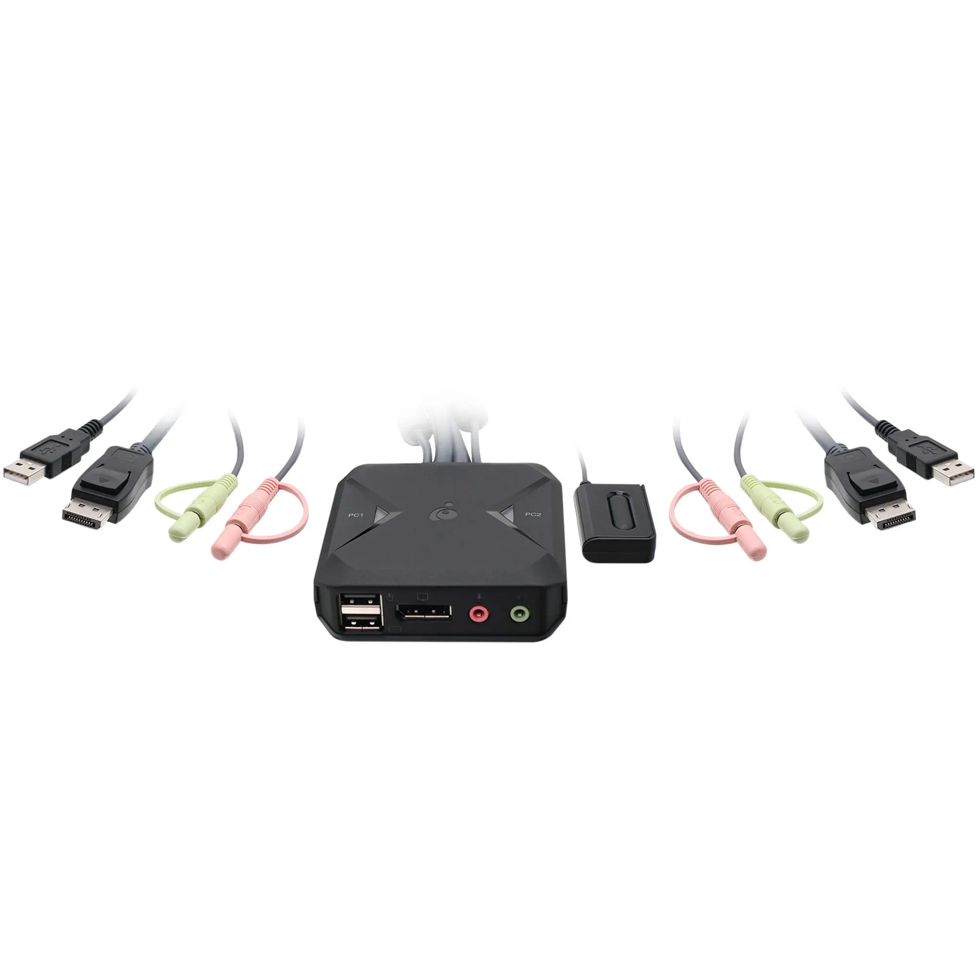 Iogear GCS52DP 2-Port USB DisplayPort Cable KVM Switch