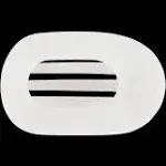 Teleties - Coconut White Small Flat Round Clip