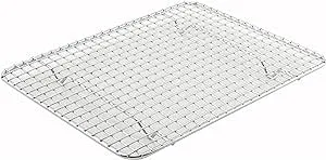 Wire Pan Grate, 8in. x 10in., 1/2 size (rectangular, chrome-plated (Qty Break equals 12 each)