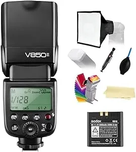 Godox V850II Gn60 2.4g 1/8000s Flash Speedlight 2000mAh Li-ion Battery