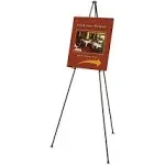 Quartet Instant Easel - Black, Heavy Duty, 63"