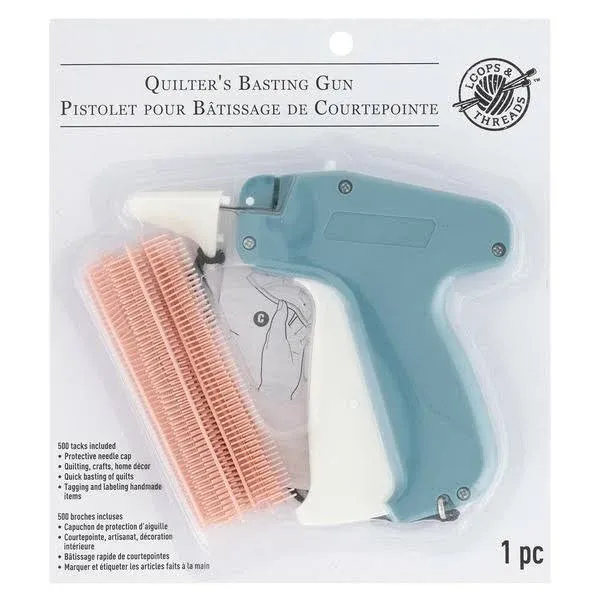 Loops & Threads Quilter's Basting Gun with Tracks - 1 Each