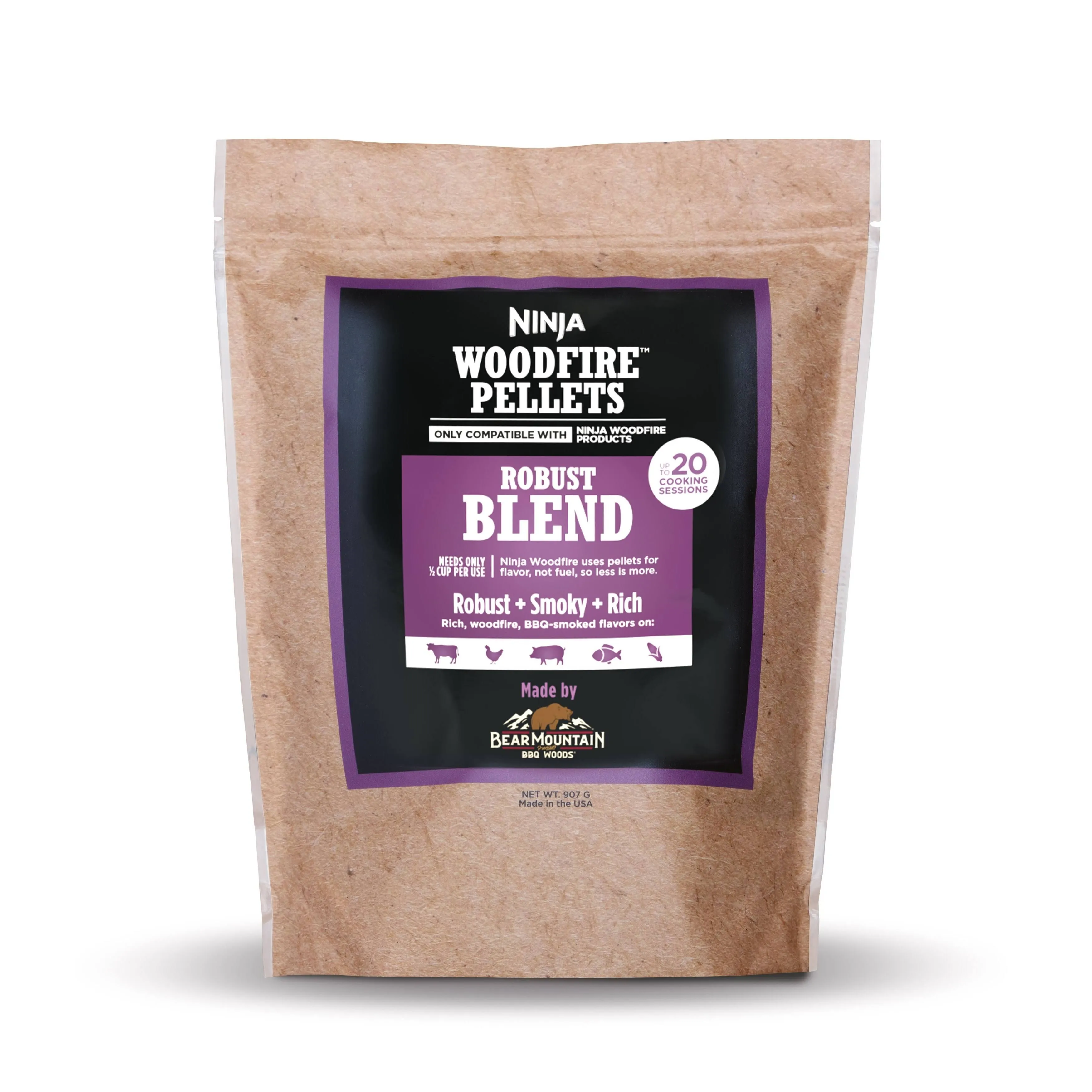 Ninja Woodfire 2 lbs. Pellets Robust Blend