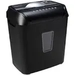 Amazon Basics 12 Sheet Cross Cut Paper and Credit Card Home Office Shredder with 4.8 Gallon Bin