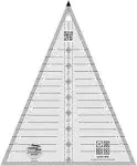 Creative Grids Spider Web Triangle Quilting Ruler Template - CGRKA6