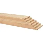 Wood Square Dowel Rods 3/8-inch x 24-inch Pack of 10 Wooden Craft Sticks for ...