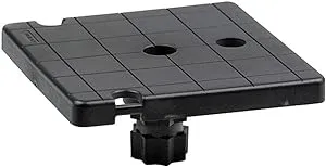 RAILBLAZA Rotating Fish Finder Platform Mount for GPS and Depth Finder Devices, 360 Degree Rotation