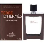 Terre Dhermes by Hermes for Men - 1 oz EDT Spray (Refillable)