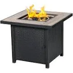 Walsunny 30 inch Propane Fire Pit Table