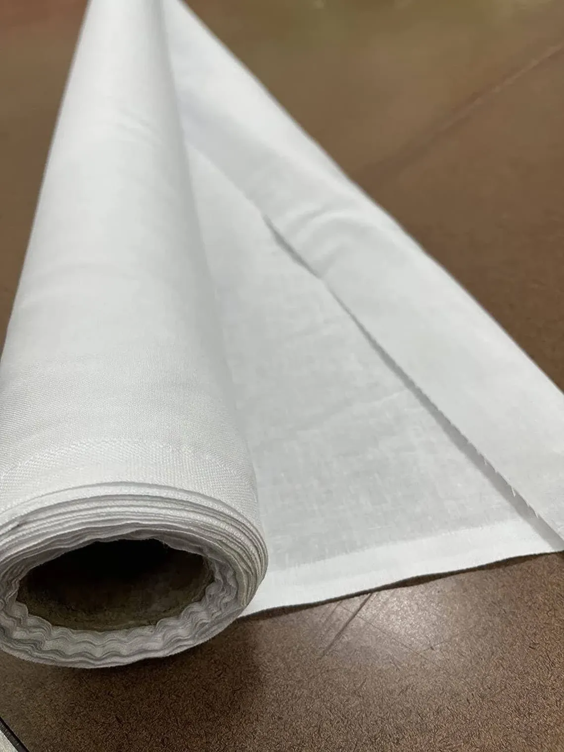 Sedona Designz 120" Bleached Pure White Muslin Sheeting Fabric/Textile
