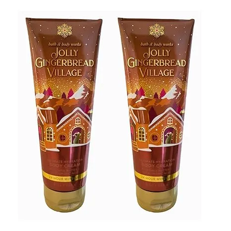 Jolly Gingerbread Village from Bath & Body Works NWT