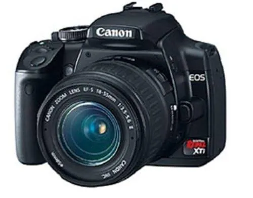 Canon EOS Rebel XTI Digital SLR Camera Body FOR PARTS ONLY FREE S/H
