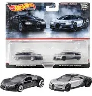 Hot Wheels Premium 1:64 Car Culture: Bugatti Veyron & Bugatti Chiron