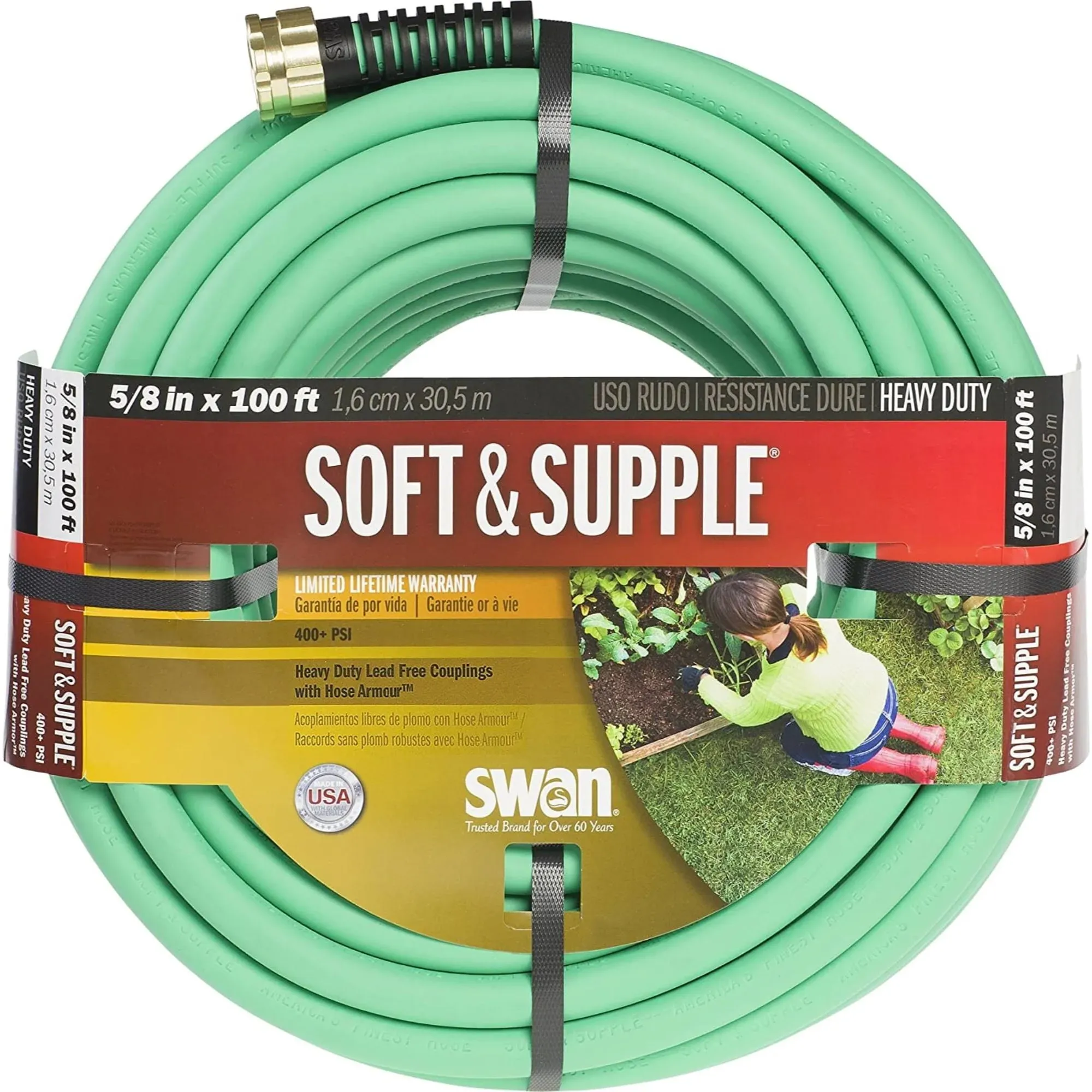 Swan Soft & Supple 100' Garden Hose