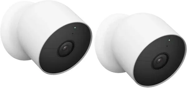 Google Nest Cam Outdoor or Indoor Battery Wireless Camera - 2nd Gen Single Camera