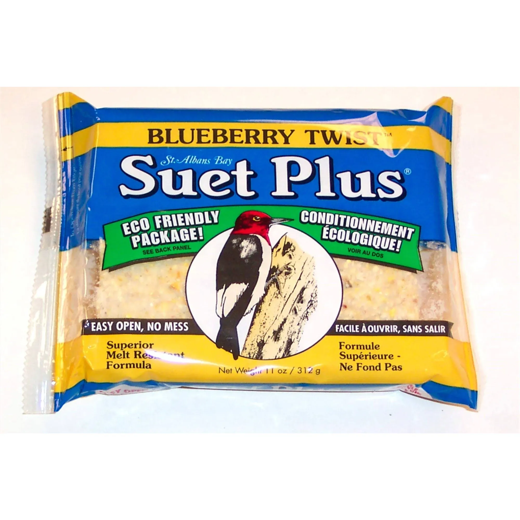 11-Ounce Blueberry Twist Suet Plus Cake